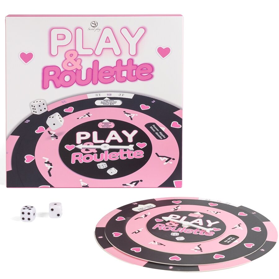 SECRETPLAY Play & Roulette erotska igra s kockicama