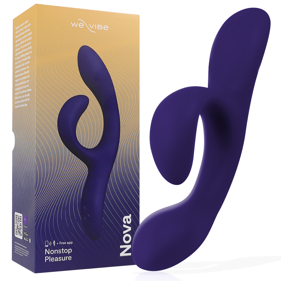 We-Vibe Nova 3 vibrator s aplikacijom, u obliku zeca, ponoćno plava