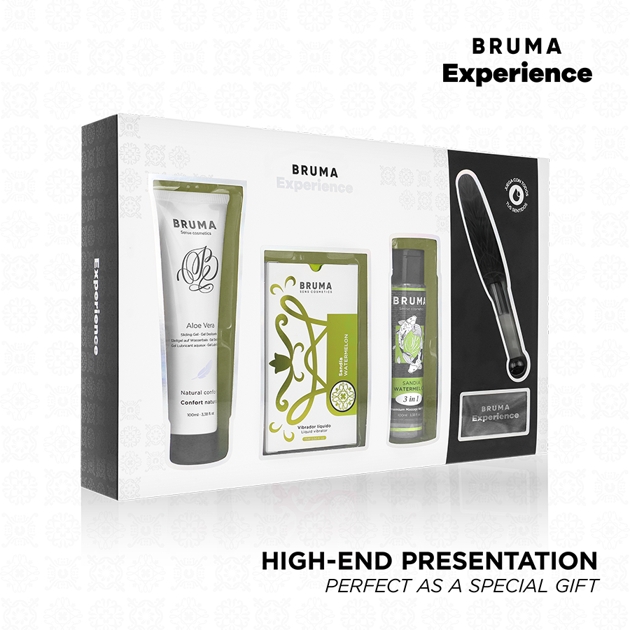 BRUMA Sweet Temptation poklon set za masažu s temom lubenice