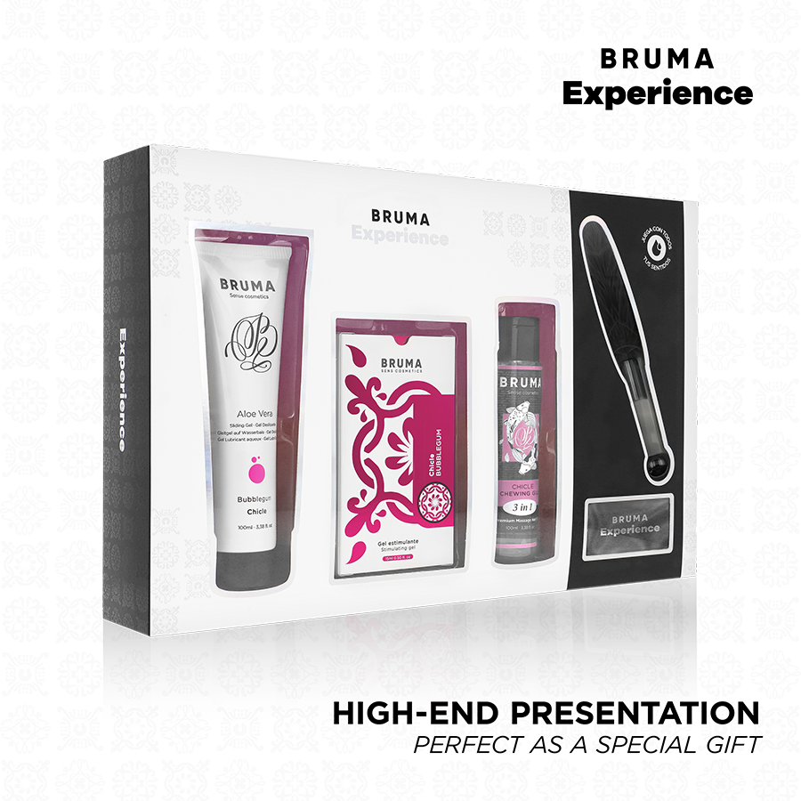 BRUMA XPERIENCE Sweet Gum Temptation masažni poklon set
