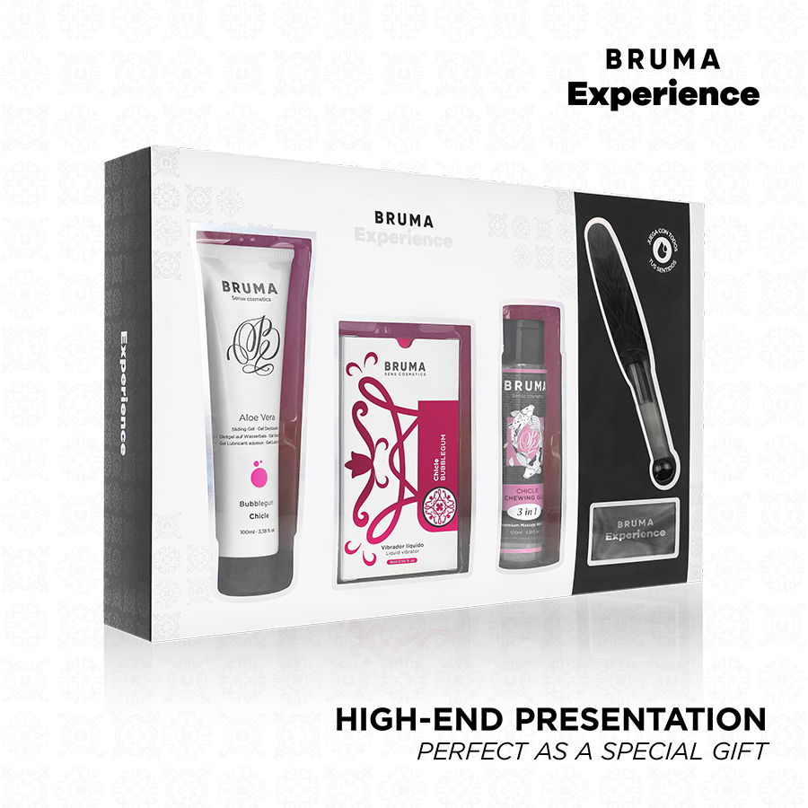 BRUMA XPERIENCE Sweet Gum Temptation poklon set za masažu