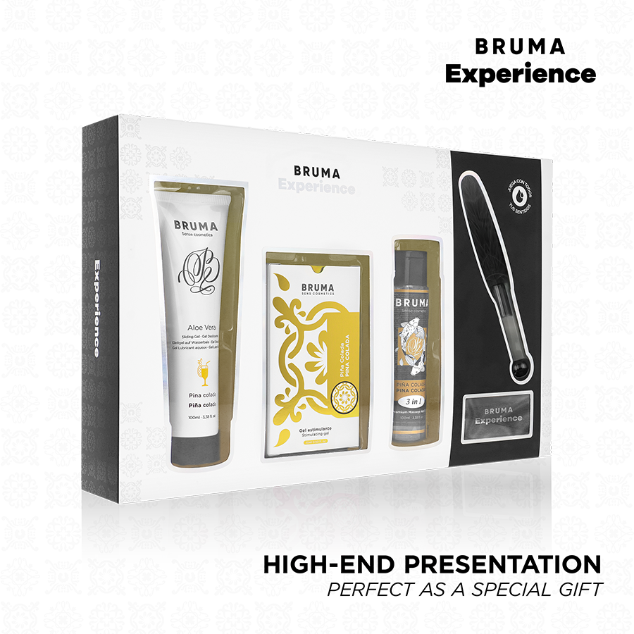 BRUMA XPERIENCE Sweet Piña Colada poklon set za masažu