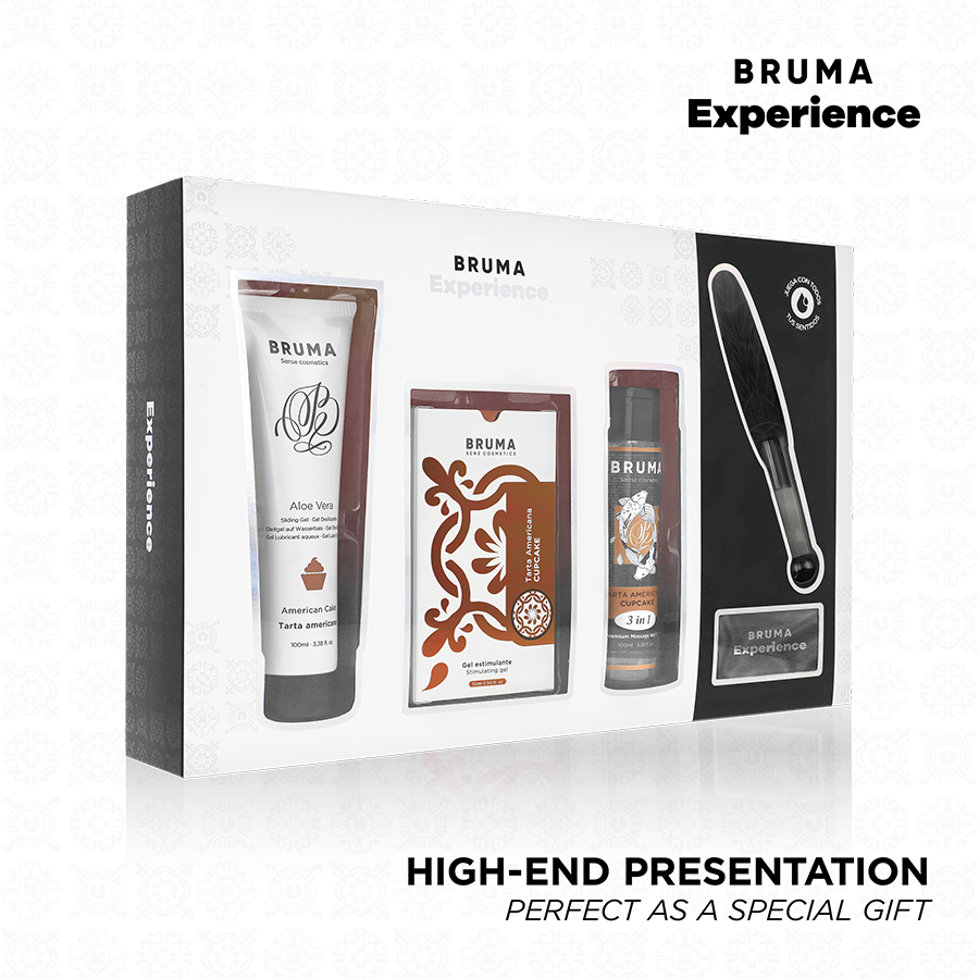 BRUMA XPERIENCE Sweet American Tart poklon set za masažu