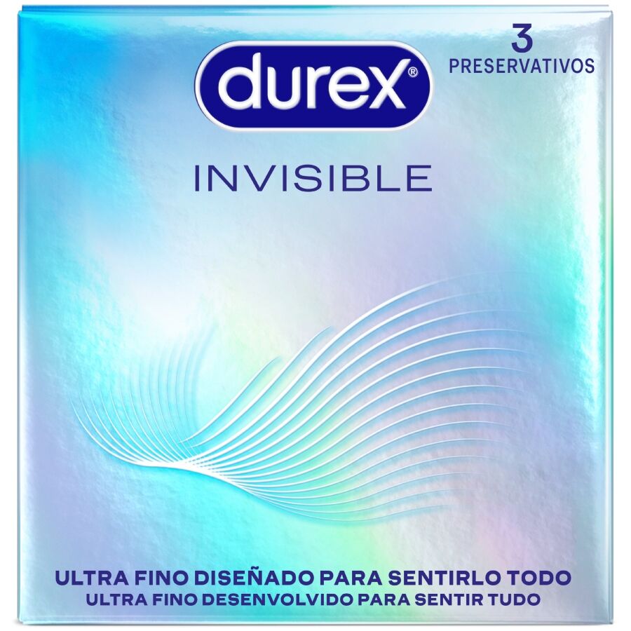 Durex Invisible tanki kondomi, 3 komada