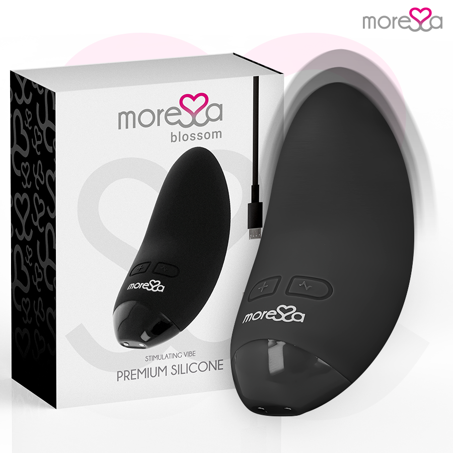 MORESSA Blossom mini vibrator, crni