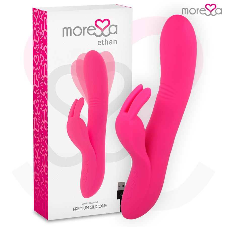 MORESSA Ethan rabbit vibrator s valovitim pokretima