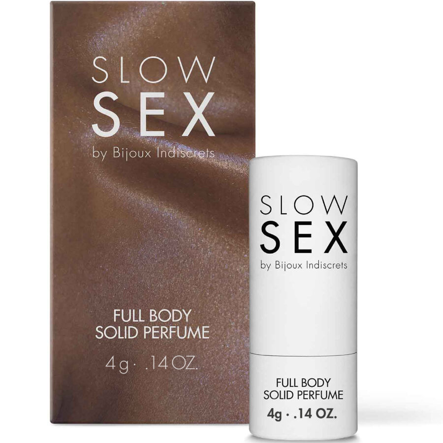 Bijoux Slow Sex čvrsti parfem za tijelo s mirisom kokosa