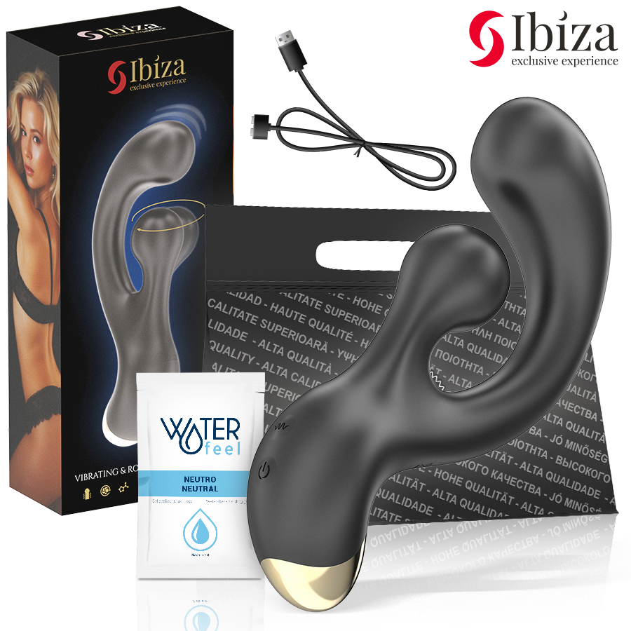 Vibrator za G točku s rotacijom i vibracijama za intenzivnu stimulaciju IBIZA