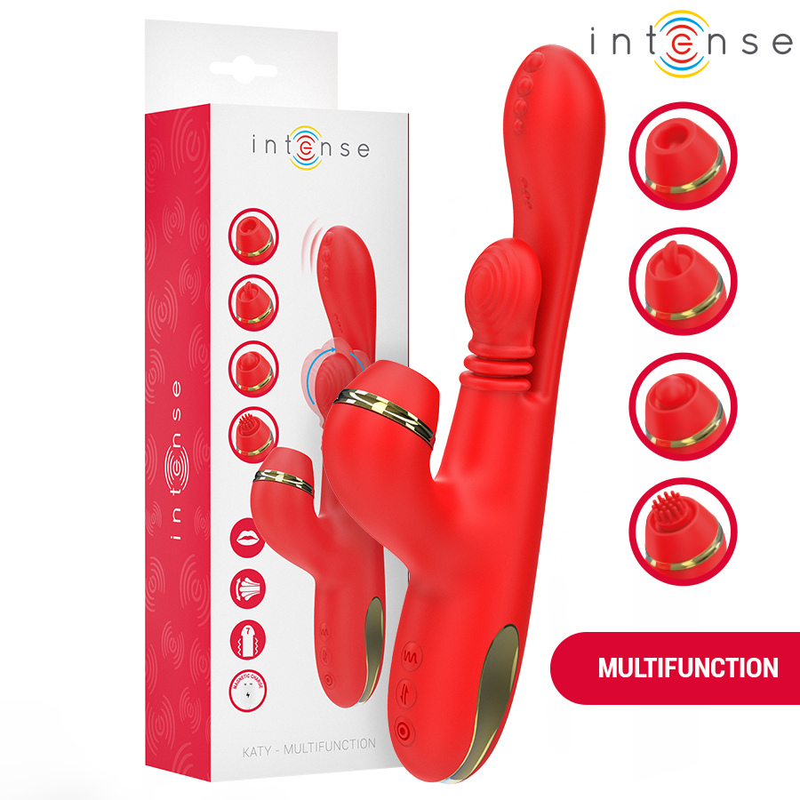 INTENSE Katy stimulator klitorisa s 4 nastavka