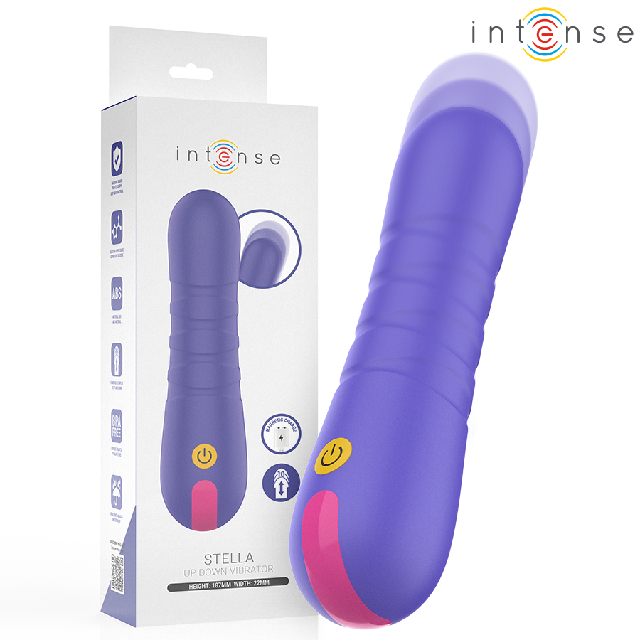 INTENSE STELLA vibrator za klitoris s automatskim potiskivanjem
