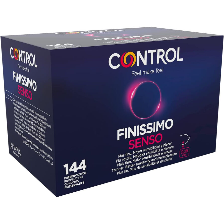 Control Finissimo Senso tanki kondomi, 144 komada