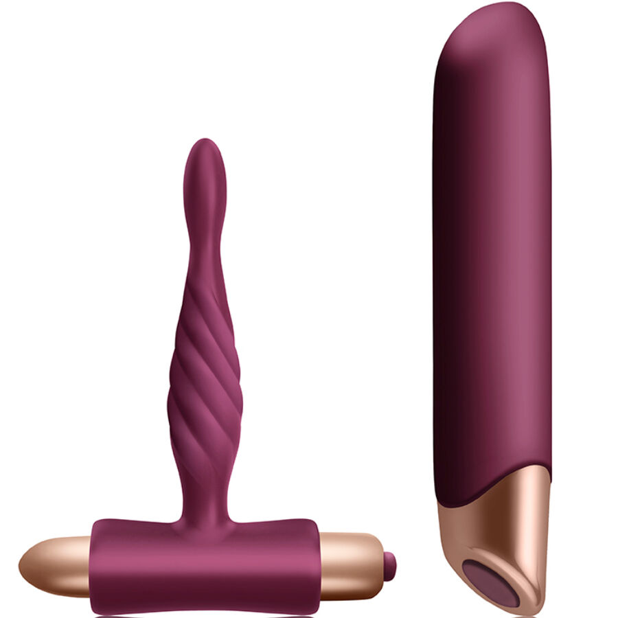 CLIMAXIMUM Rapture set seksualnih igračaka s vibratorom i analnim čepom