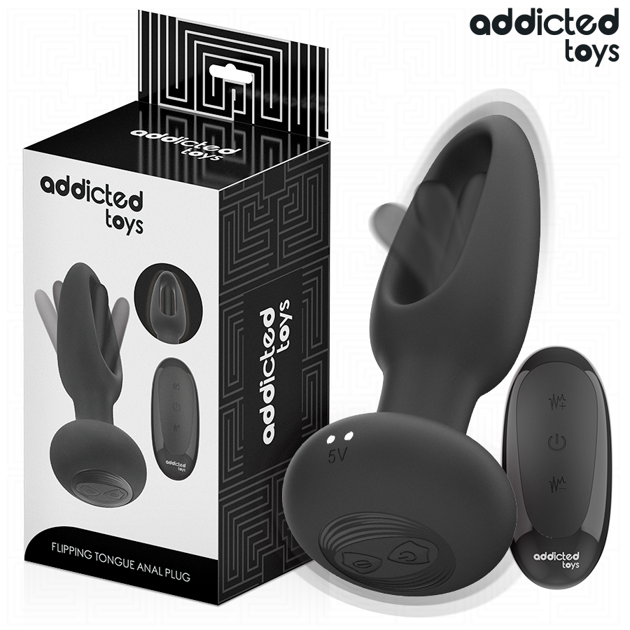 ADDICTED TOYS vibrirajući analni čep s daljinskim upravljačem