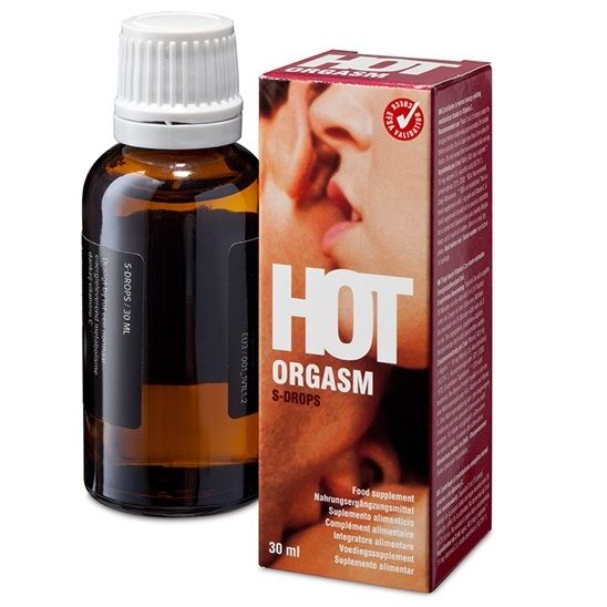 Cobeco Hot Orgasm Drops, erotske kapi, 30 ml