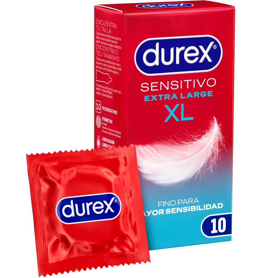 Durex Sensitive XL kondomi, 10 komada