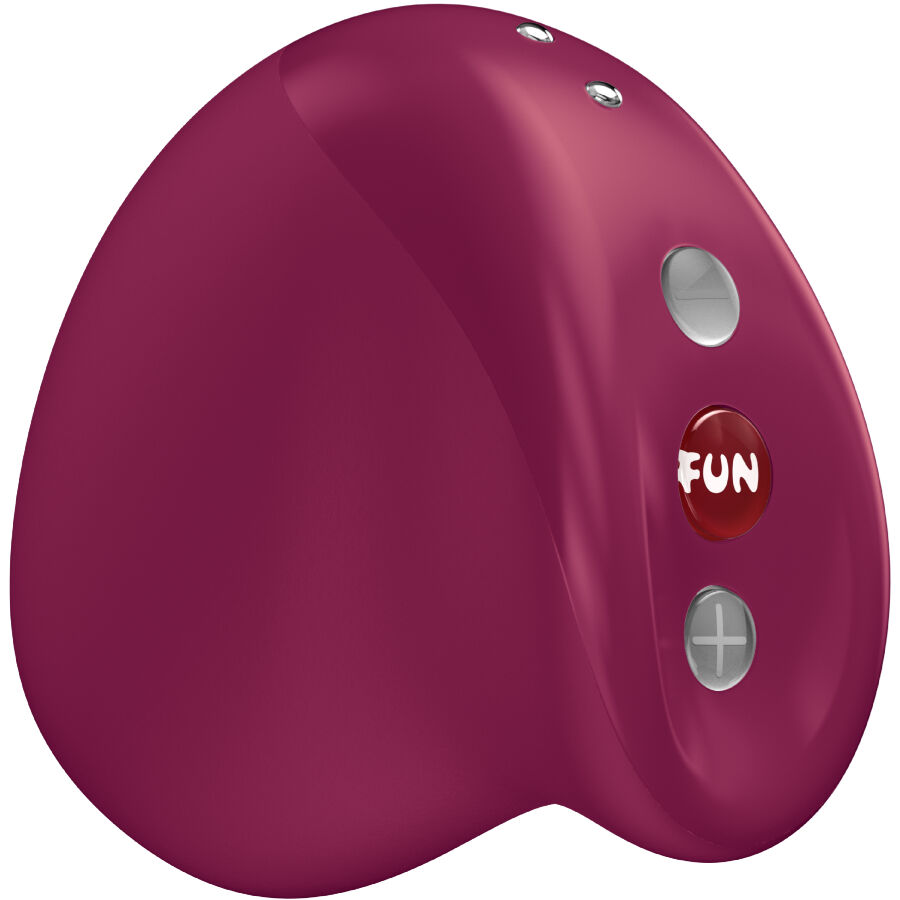 FUN FACTORY MEA Air Pulse vibrator s tlačnim valovima, vinsko crvene boje