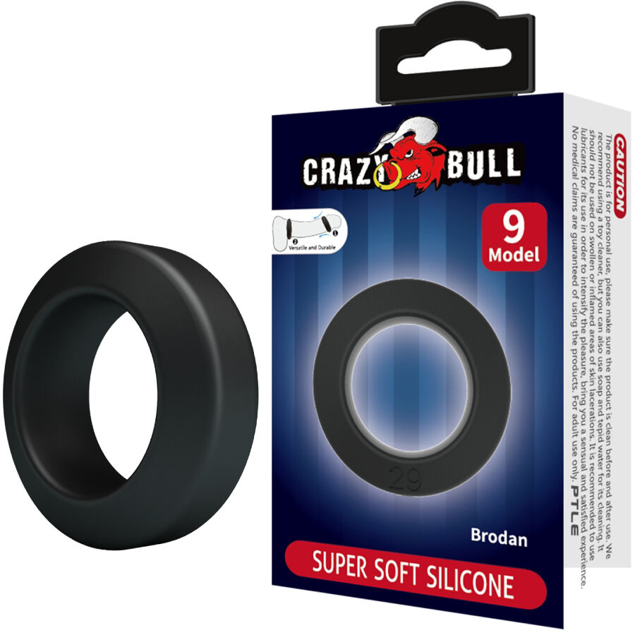Crazy Bull Brodan Model 9 podesivi prsten za penis bez vibracija