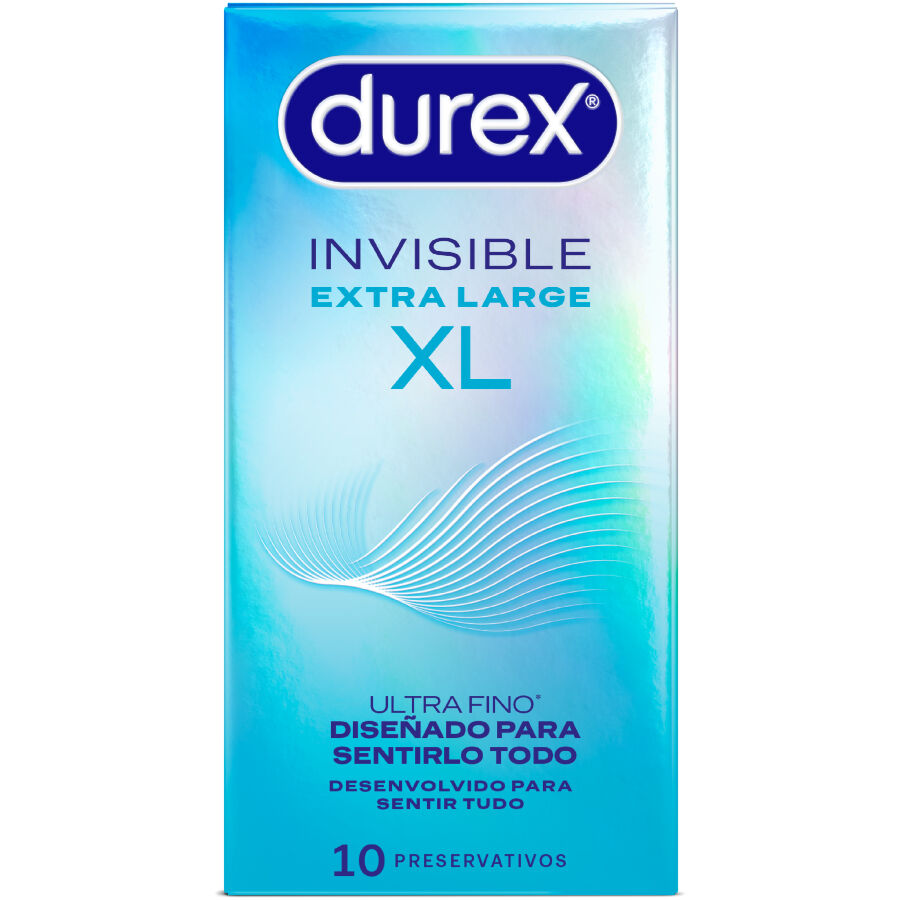Durex Invisible XL veliki kondomi, 10 komada