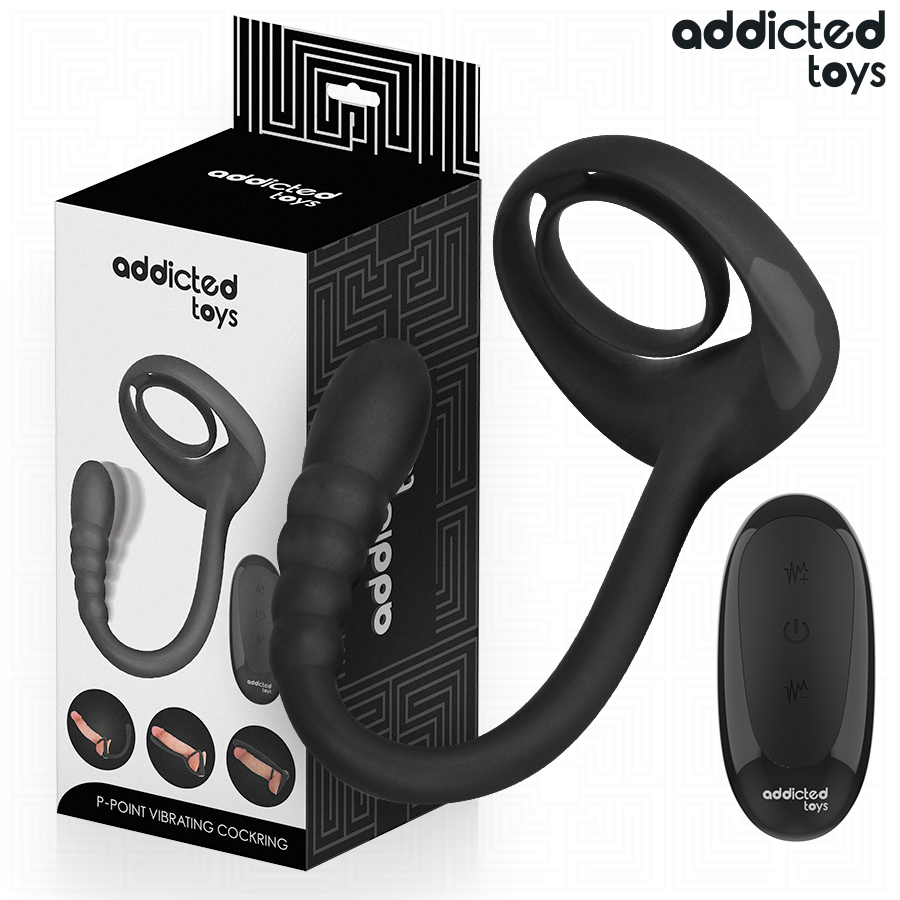 Addicted Toys P Spot vibrirajući prsten s daljinskim upravljačem
