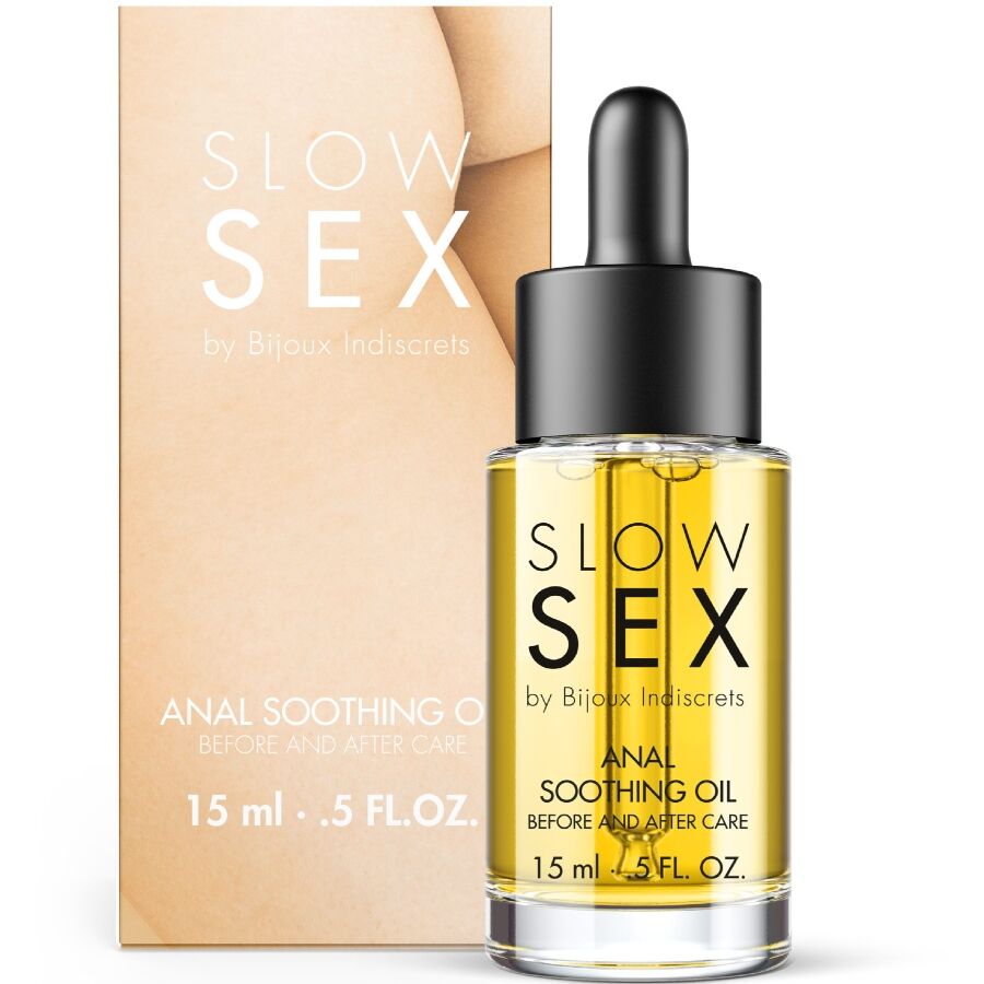 Bijoux Indiscrets Slow Sex umirujuće analno ulje 15 ml