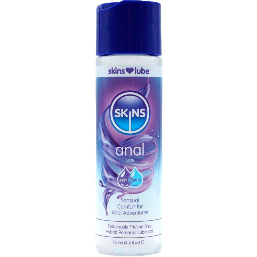SKINS Anal hibridni lubrikant, 130 ml
