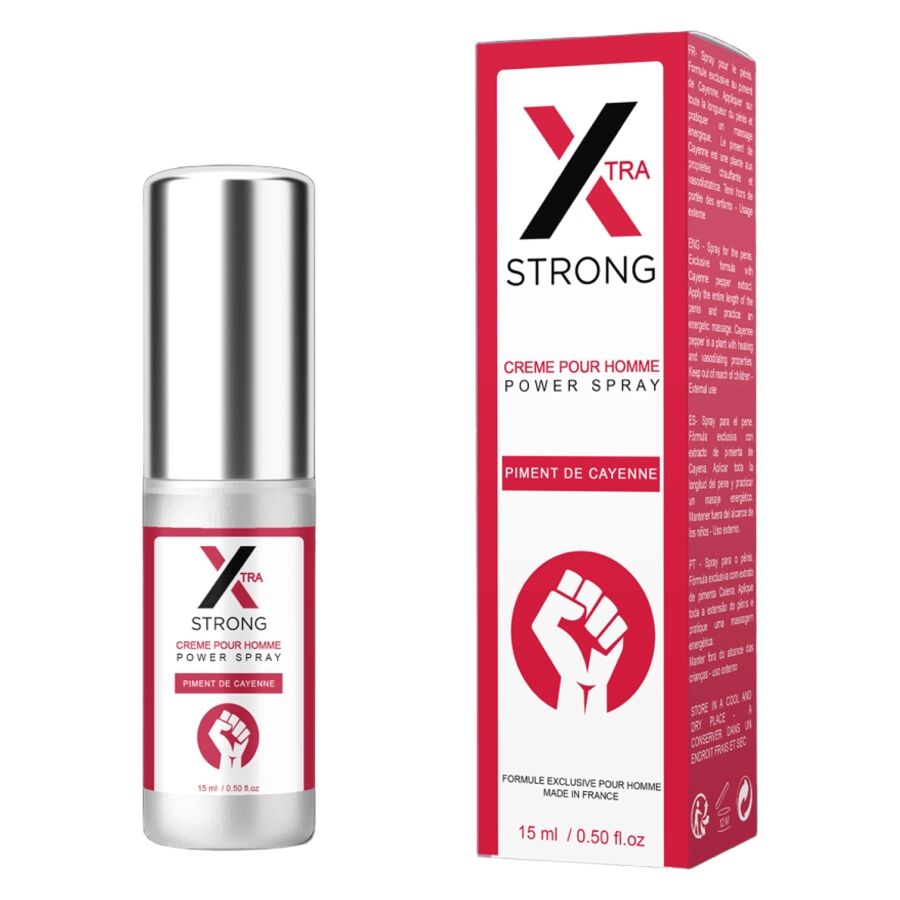 RUF X Strong Powerful snažni sprej za vanjsku primjenu, 15 ml