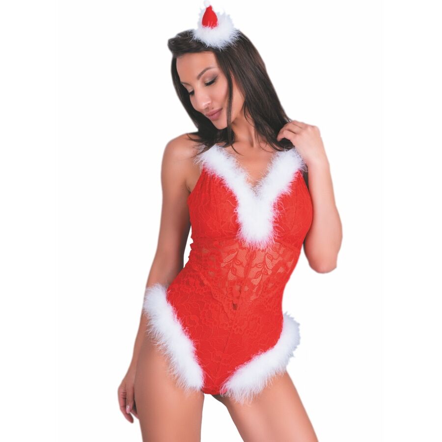 Livco Corsetti Naughty Santa božićni bodi