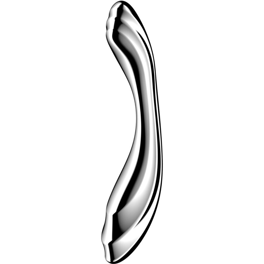 Satisfyer Pure Gravity 2 dvostrani dildo od nehrđajućeg čelika