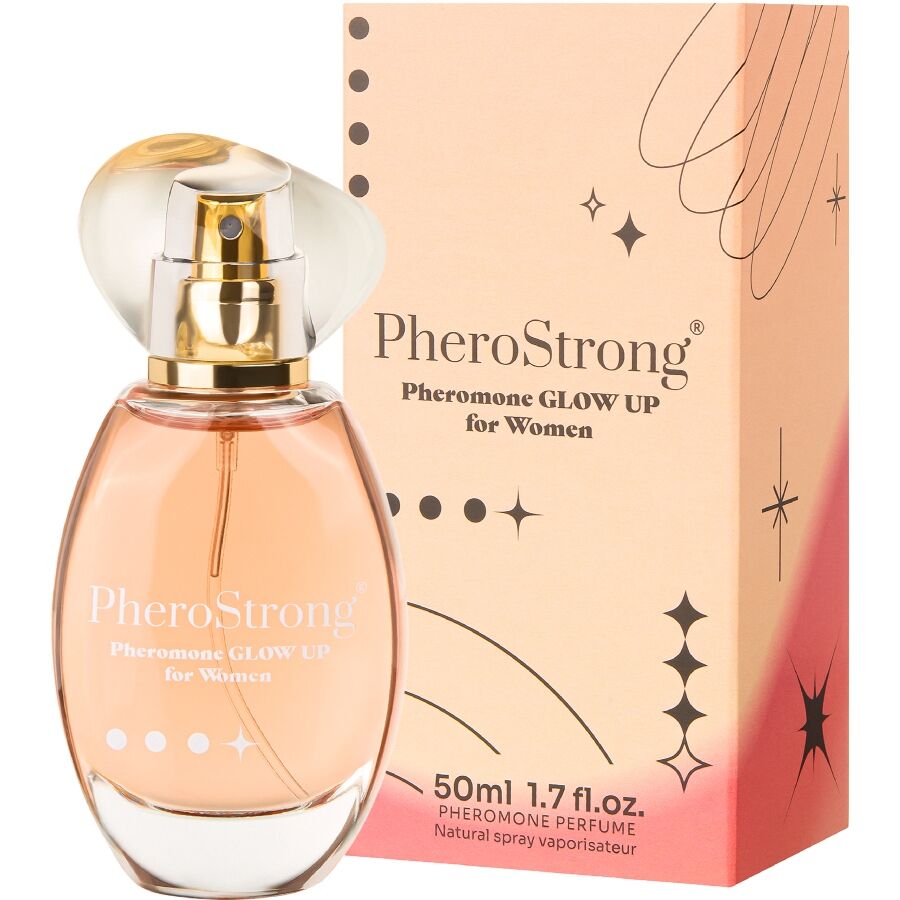 PheroStrong Glow Up parfem s feromonima za žene, 50 ml