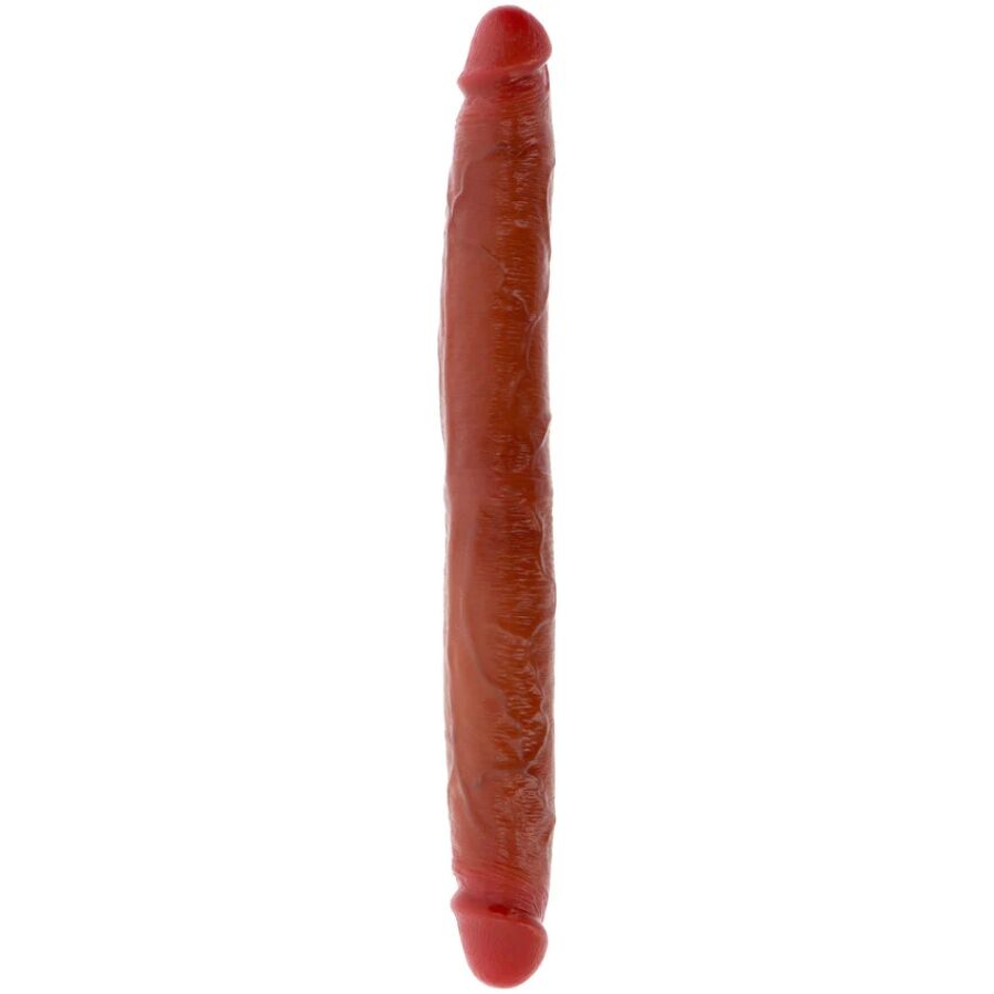 GET REAL dvostrani dildo od silikona, 35 cm