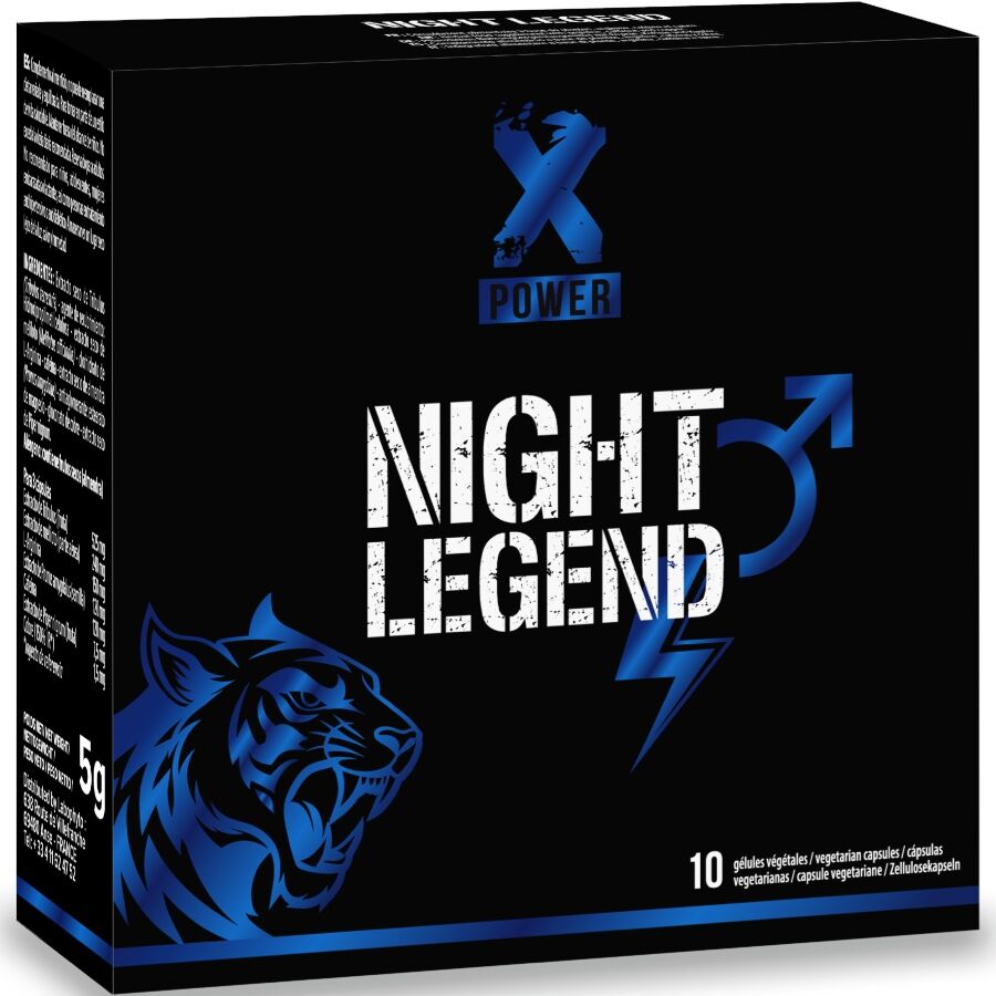 Xpower Nachtlegende Brzodjelujući Stimulans Za Erekciju I Izdržljivost 10 Kapsula