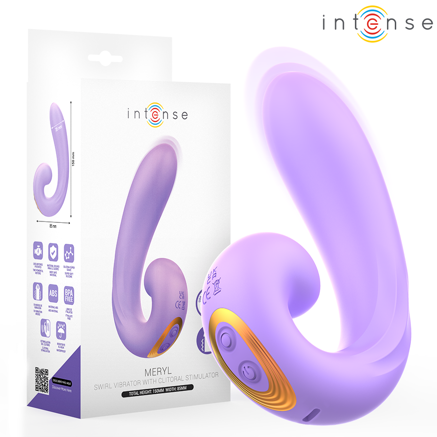 INTENSE Meryl vibrator za klitoris s dva motora