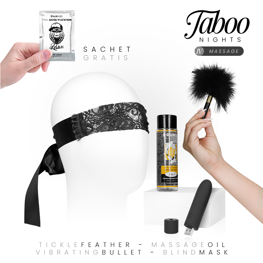 TABOO NIGHTS 4 masažni set Dreamkit