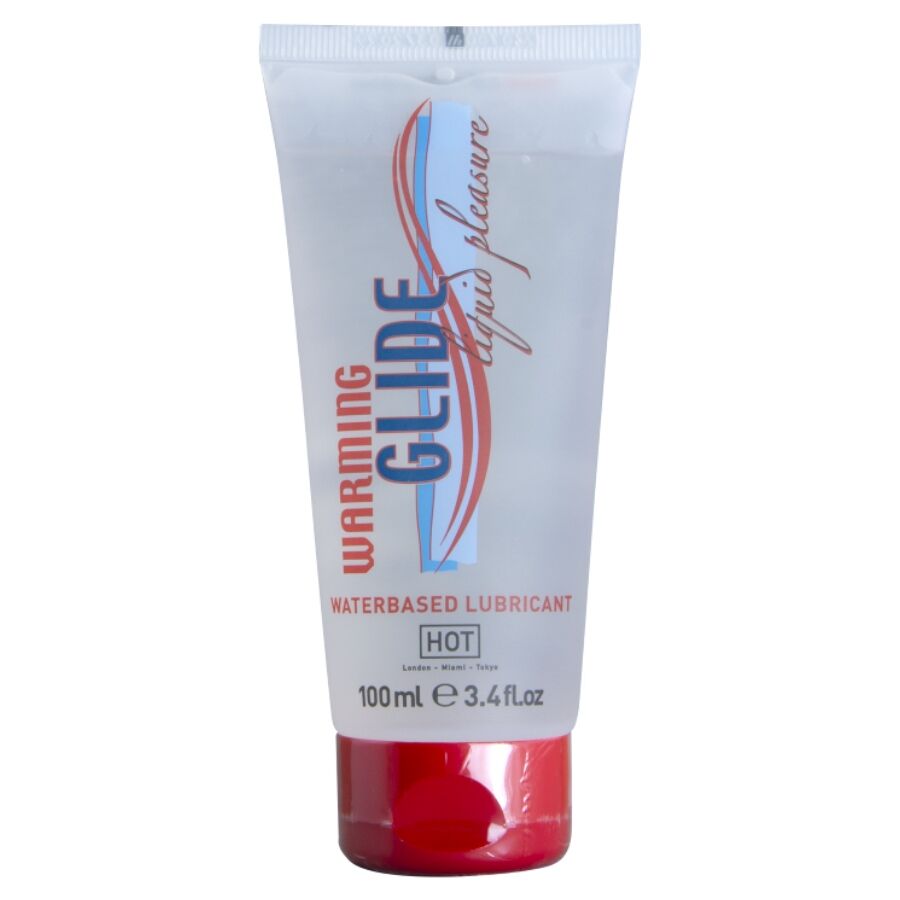 HOT Warming Glide lubrikant s učinkom zagrijavanja na bazi vode, 100 ml