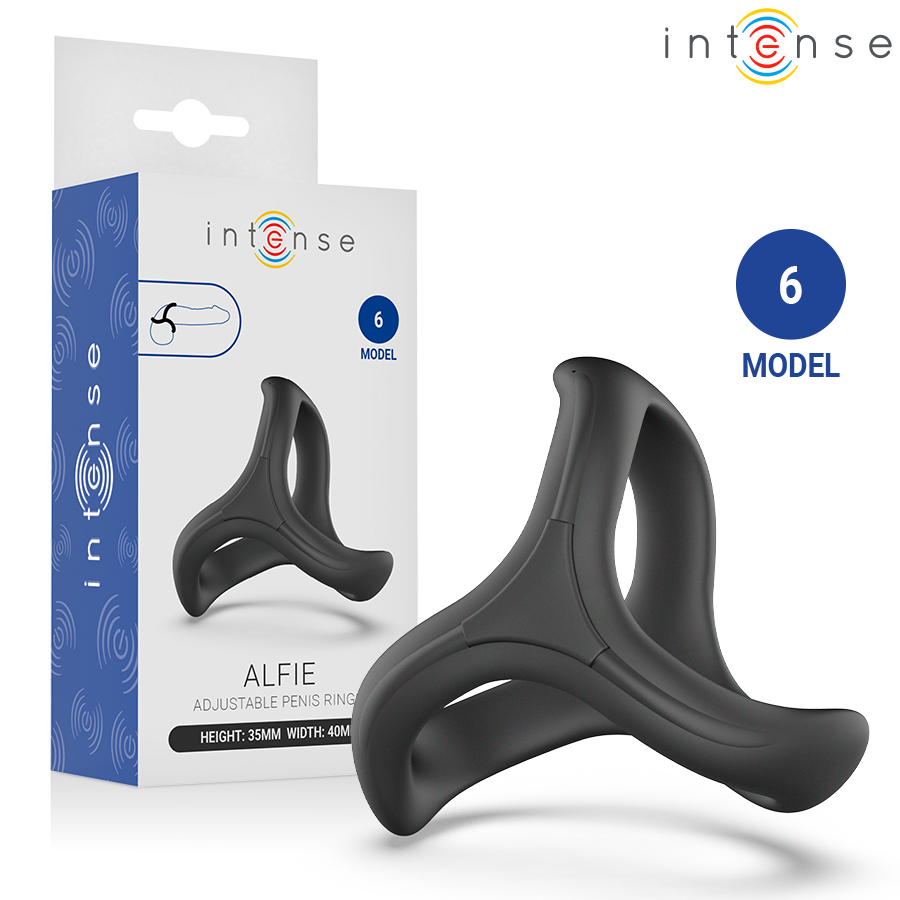 INTENSE Alfie prsten za penis bez vibracija, model 6