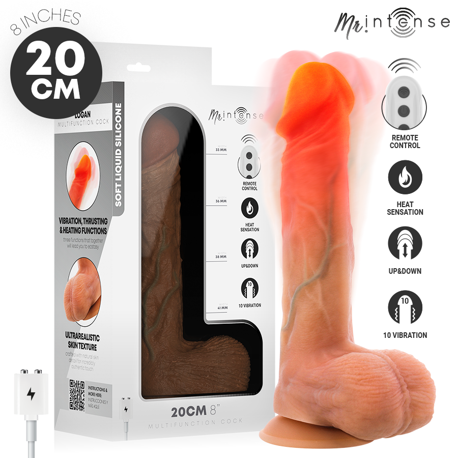 MR. INTENSE Logan realistični vibrator s daljinskim upravljačem