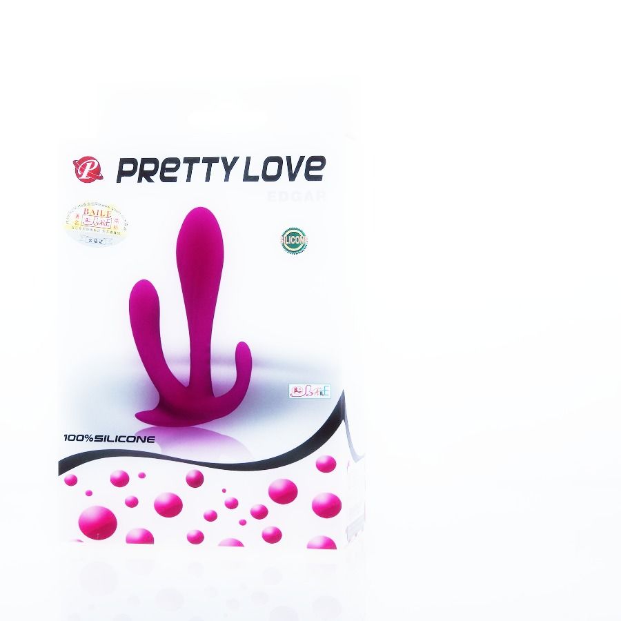 Vibrator za dvostruku stimulaciju klitorisa i analnog područja PRETTY LOVE