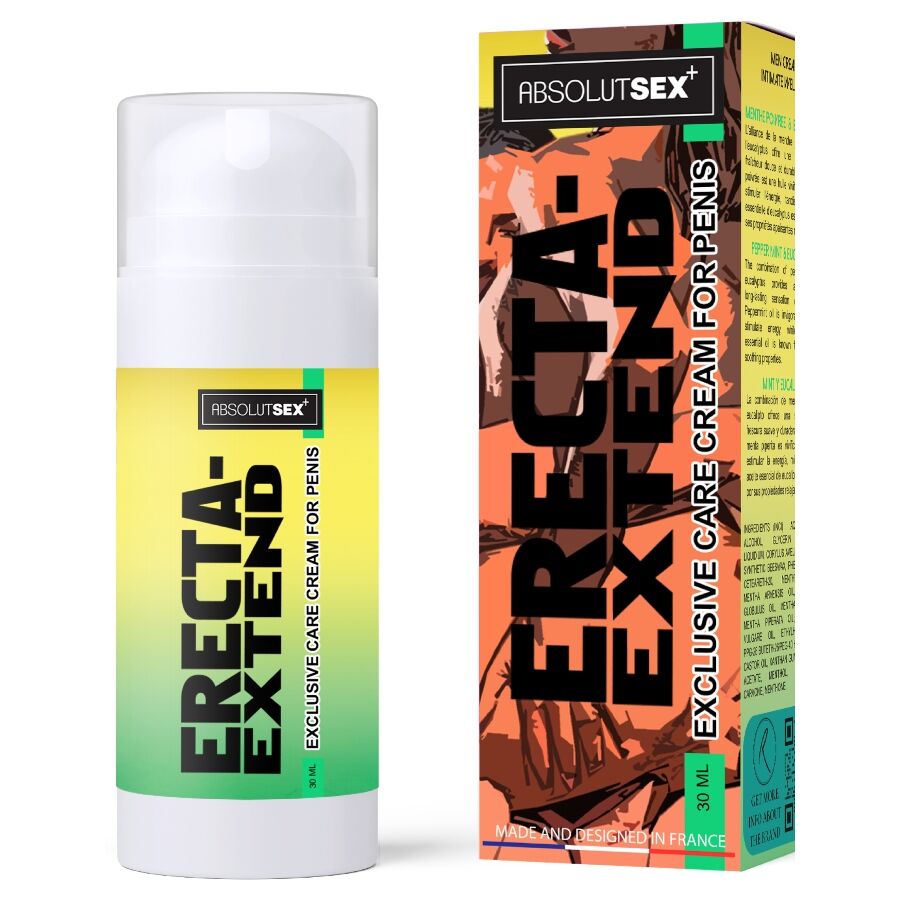 RUF Erecta Extend krema za odgađanje ejakulacije i rashlađujuća krema za muškarce, 30 ml