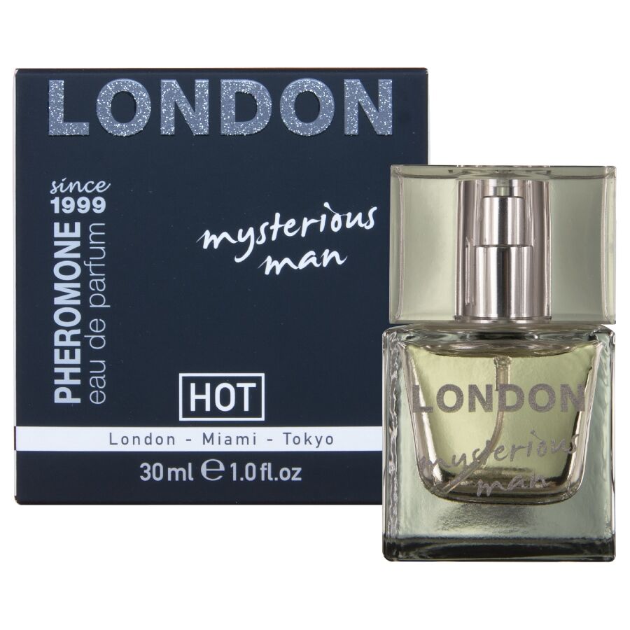 HOT London Mysterious Man parfem s feromonima, 30 ml