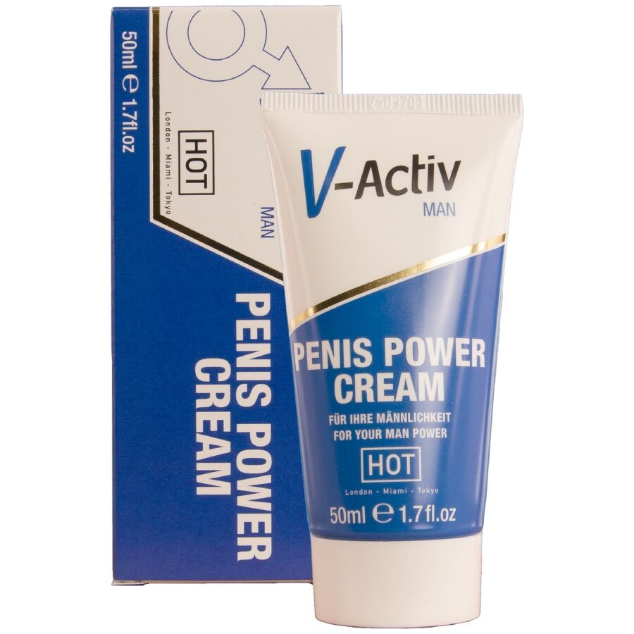 HOT V ACTIV krema za njegu muškaraca, 50 ml