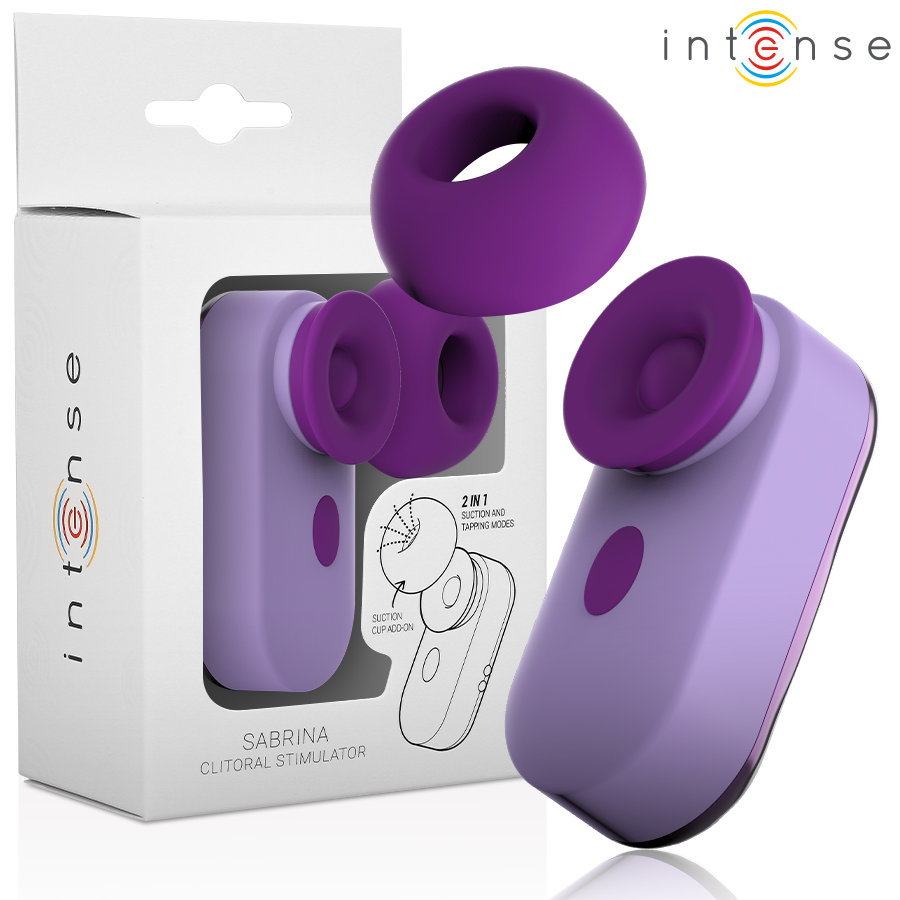 INTENSE FUN TOYS SABRINA klitoralni vibrator, ljubičasti