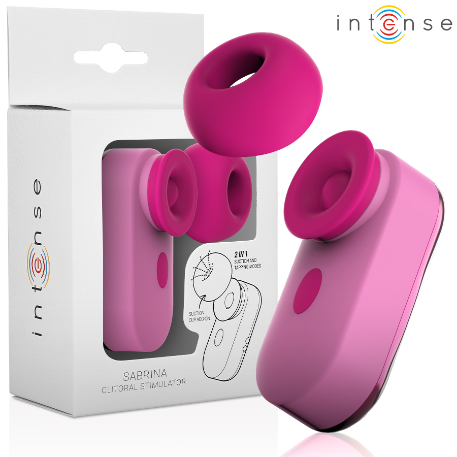 INTENSE SABRINA vibrator za klitoris, ružičaste i ljubičaste boje