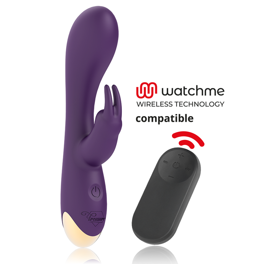 TREASURE Laurence vibrator u obliku zeca s daljinskim upravljačem Watchme