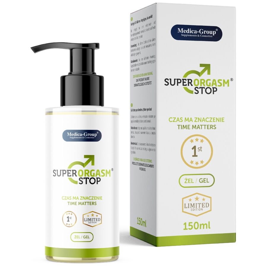 MEDICA GROUP Super Orgasm Stop gel za muškarce 150 ml