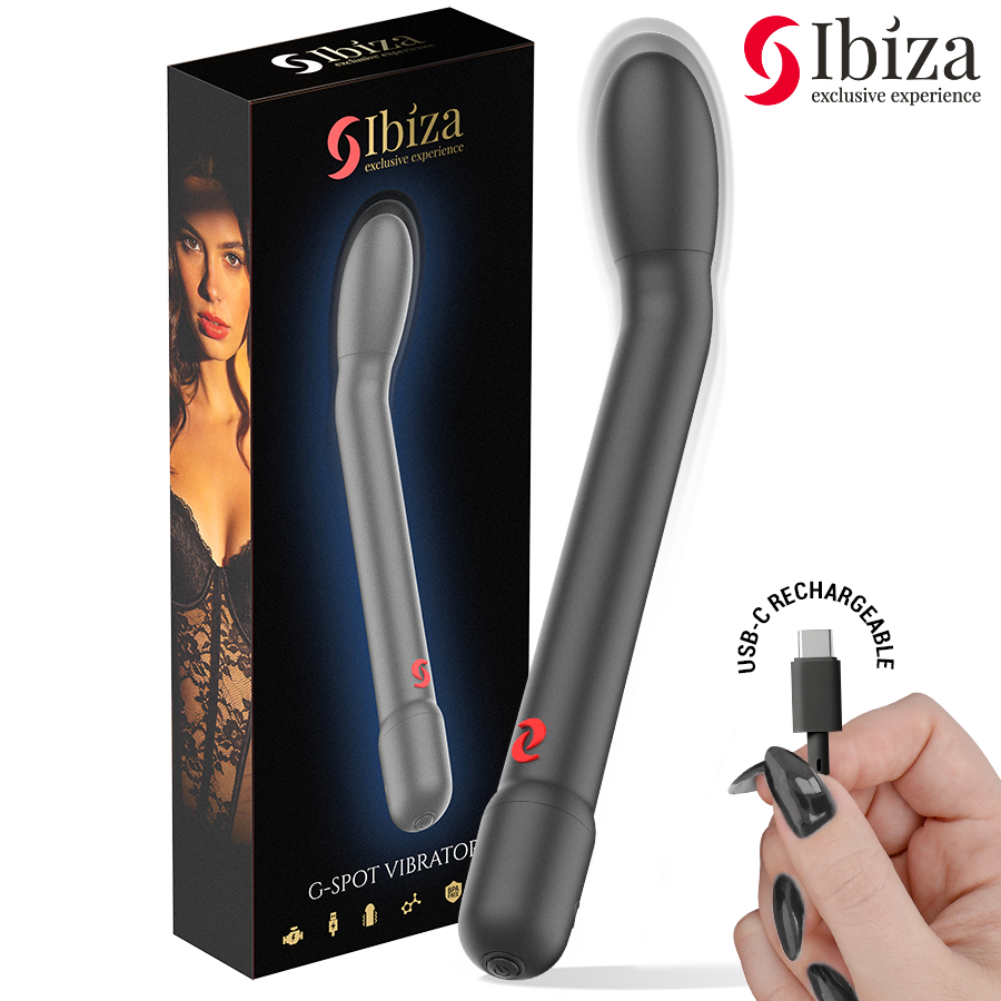 Ibiza Crni Vibrator Za G Točku S Vibracijom