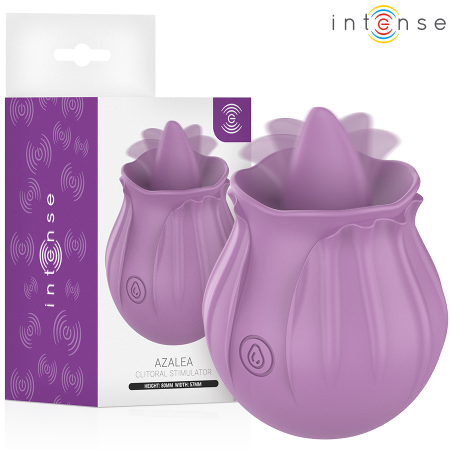 INTENSE Azalea vibrator za klitoris u ljubičastoj boji s 10 programa vibracija