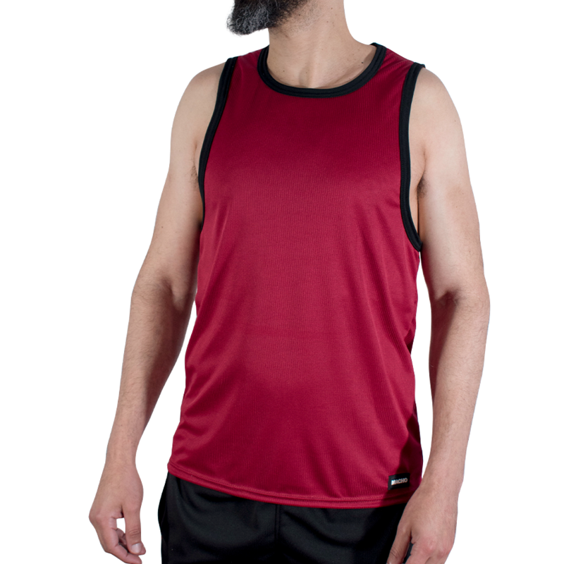 MACHO CMV003 sportska majica u kestenjastoj ili bordo boji