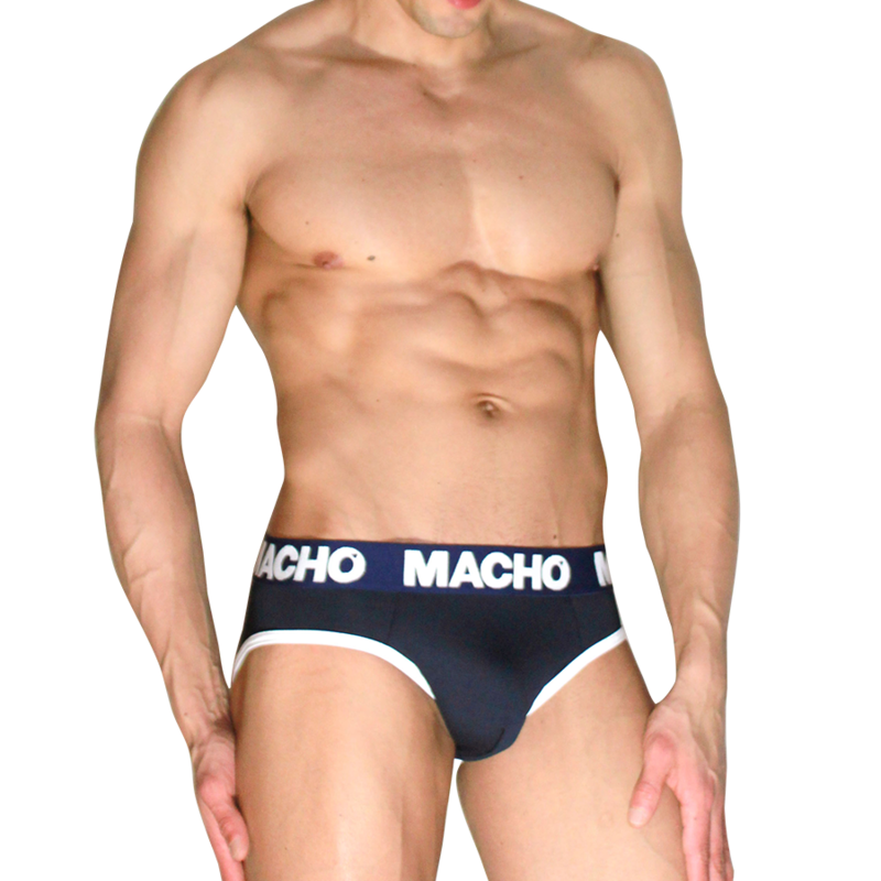 MACHO Classic muške slip gaćice u tamnoplavoj boji