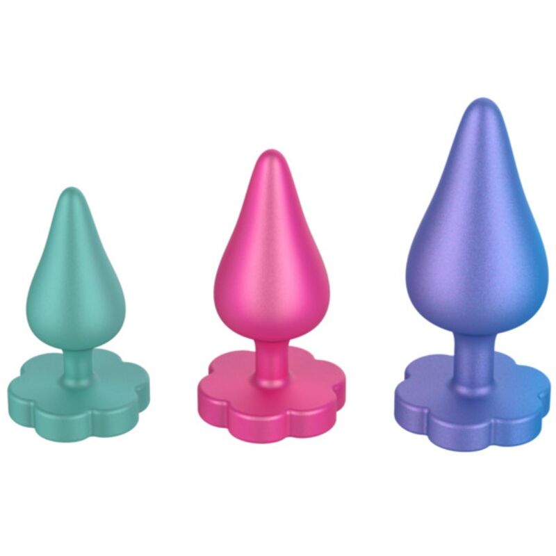 ROMP Luster set analnih čepova u tri veličine