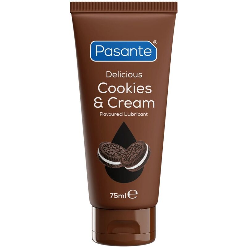 Pasante Cookies & Cream lubrikant s okusom, 75 ml